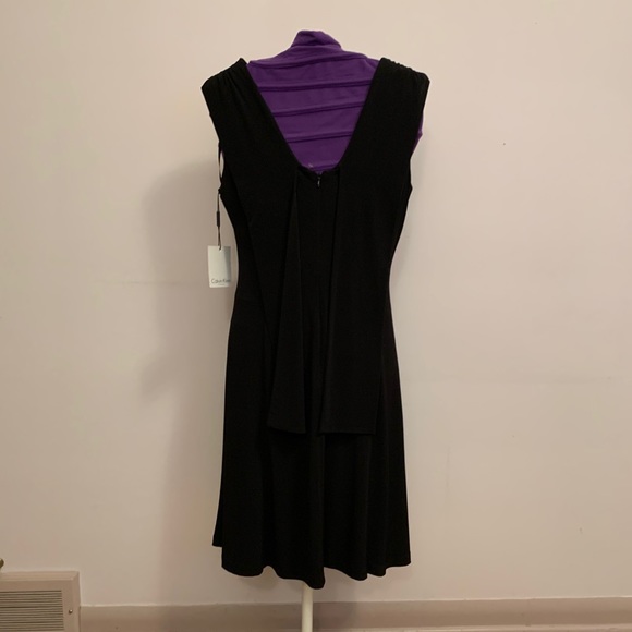 Great for NYE! NWT Calvin Klein "Little Black Dress" (fits large) - Picture 2 of 5